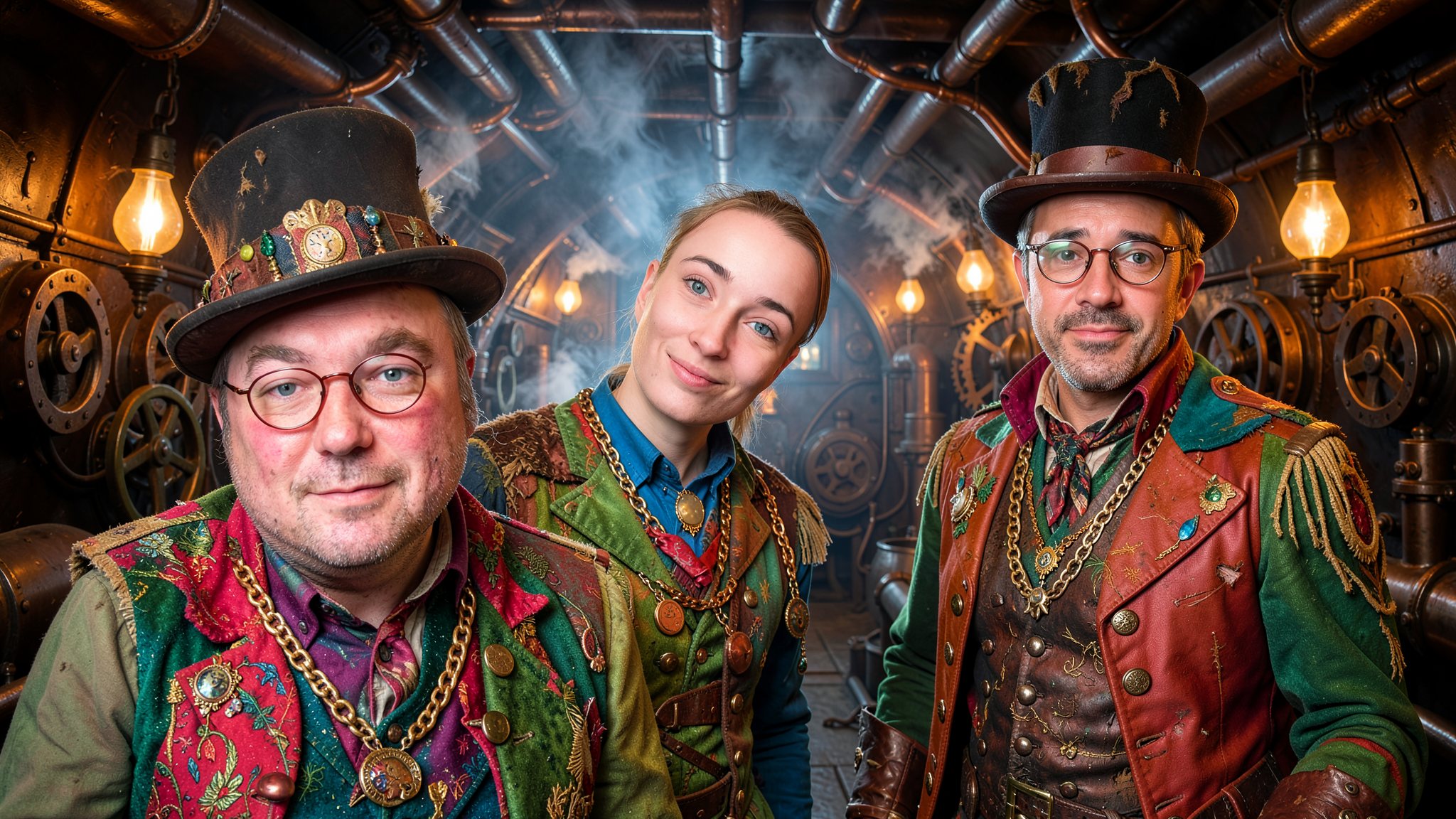 Photo IA style Steampunk — Chronoscope